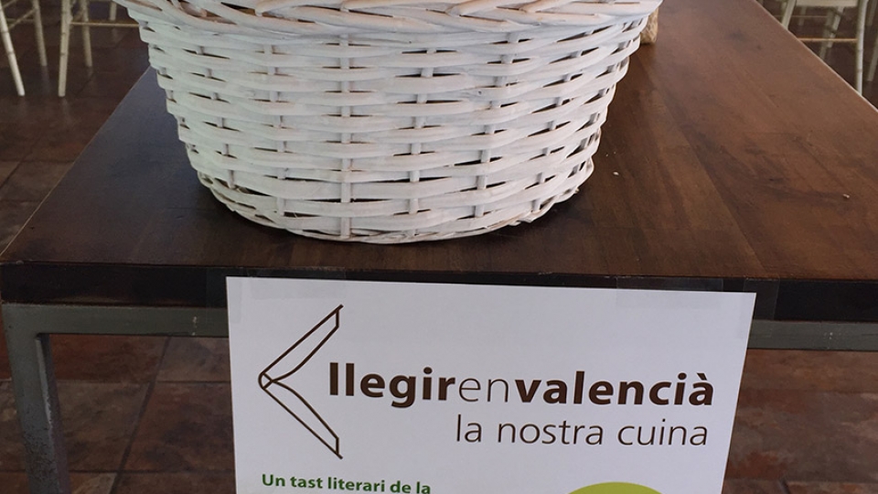 Presentació de la campanya «Llegir en Valencià, la nostra cuina»